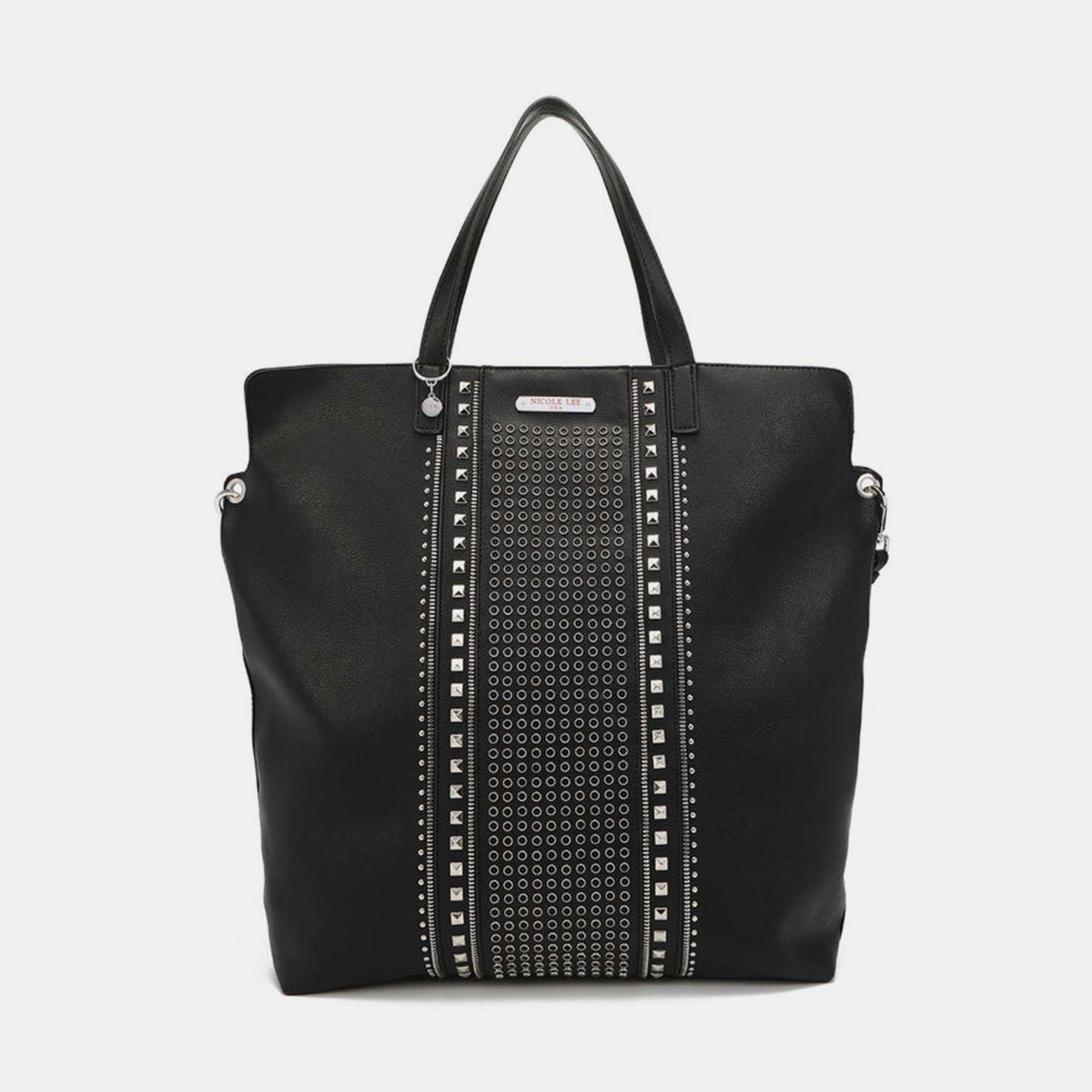 Nicole Lee USA Studded Large Tote Bag